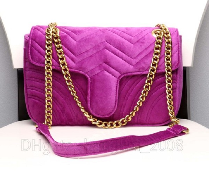 2021 Designers Bags Fashion Women Shoulder Classic PU Leather Heart Style Gold Chain Handbag Tote Messenger Handbags more color, Purple velour
2021 Designers Bags Fashion Women Shoulder Classic PU Leather Heart Style Gold Chain Handbag Tote Messenger Handbags more color, Purple velour