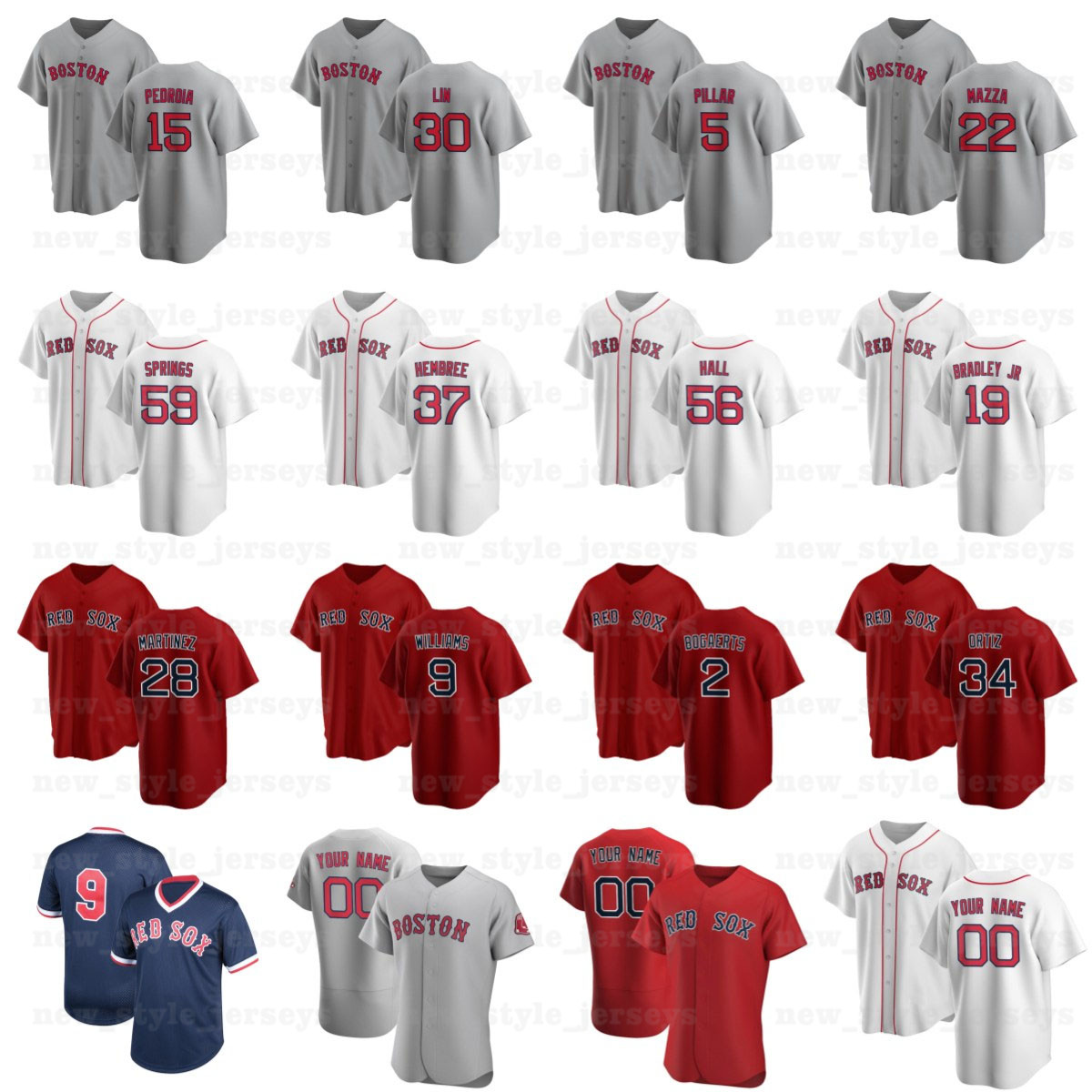 28 JD Martinez 5 ENRIQUE Boston HERNANDEZ 34 David Ortiz Red 9 Ted Williams Benintendi 19 Jackie Bradley Jr Sox z2 Baseball Jerseys, Blue;black
28 JD Martinez 5 ENRIQUE Boston HERNANDEZ 34 David Ortiz Red 9 Ted Williams Benintendi 19 Jackie Bradley Jr Sox z2 Baseball Jerseys, Blue;black