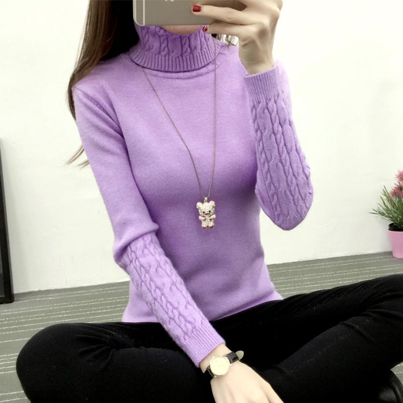 Women's Sweaters Sweater Women Autumn Winter Thick Knitted Ribbed Pullover Long Sleeve Turtleneck Slim Jumper Soft Warm Pull Femme, White;black
Women's Sweaters Sweater Women Autumn Winter Thick Knitted Ribbed Pullover Long Sleeve Turtleneck Slim Jumper Soft Warm Pull Femme, White;black