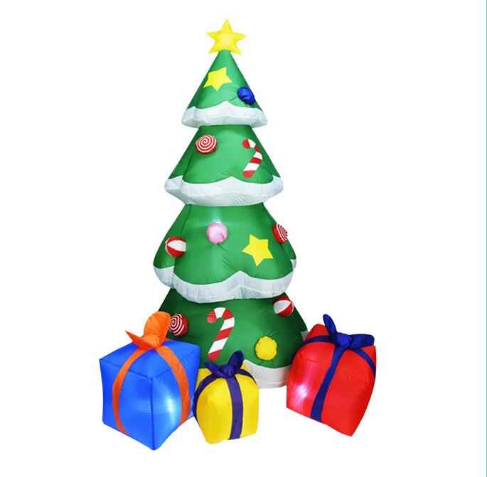 Tree M Christmas Garden Outdoor Decoration RGB Lighting Iatable Xmas Trees Iatables Model Festival Light Props Candy Cane Decorations odel s