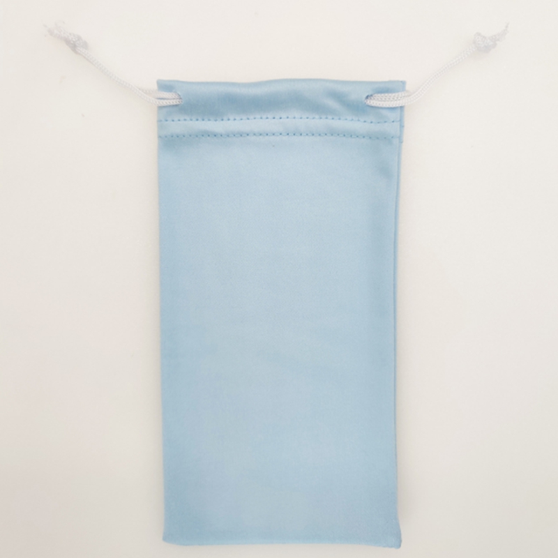 18*9cm Superfine fiber cloth Sunglasses bag Pouch Eyeglasses Accessories Drawstring Sun glasses cloth storage bags