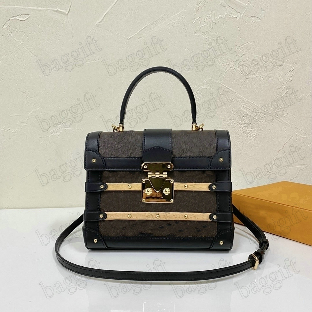 TRIANON PM Bag M45908 Monograms Canvas Molded Semi rigid Design S Lock Handbag Women Trunks Handle Shoulder Bag, No bag
TRIANON PM Bag M45908 Monograms Canvas Molded Semi rigid Design S Lock Handbag Women Trunks Handle Shoulder Bag, No bag