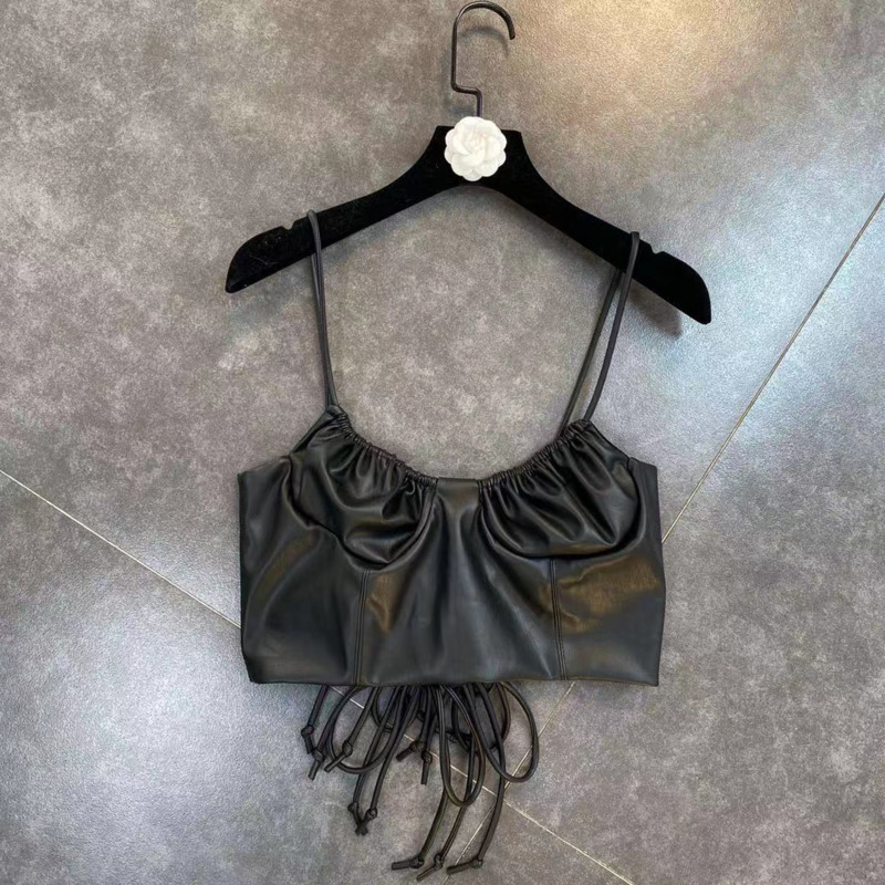 Spring Women Style Fashion Sleeveless Drawcord Shoulder Strap Back Lace Up Bow Sexy Pu Short Vest RD707 210525, Black
Spring Women Style Fashion Sleeveless Drawcord Shoulder Strap Back Lace Up Bow Sexy Pu Short Vest RD707 210525, Black