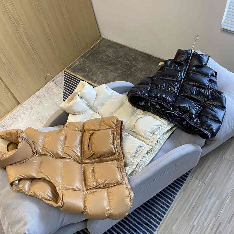 Women' Down & Parkas Fashion Shiny Small Surface European Station Short Stand Collar down Vest Jacket Womens Bread Coat EEY9, Ginger 
Women' Down & Parkas Fashion Shiny Small Surface European Station Short Stand Collar down Vest Jacket Womens Bread Coat EEY9, Ginger