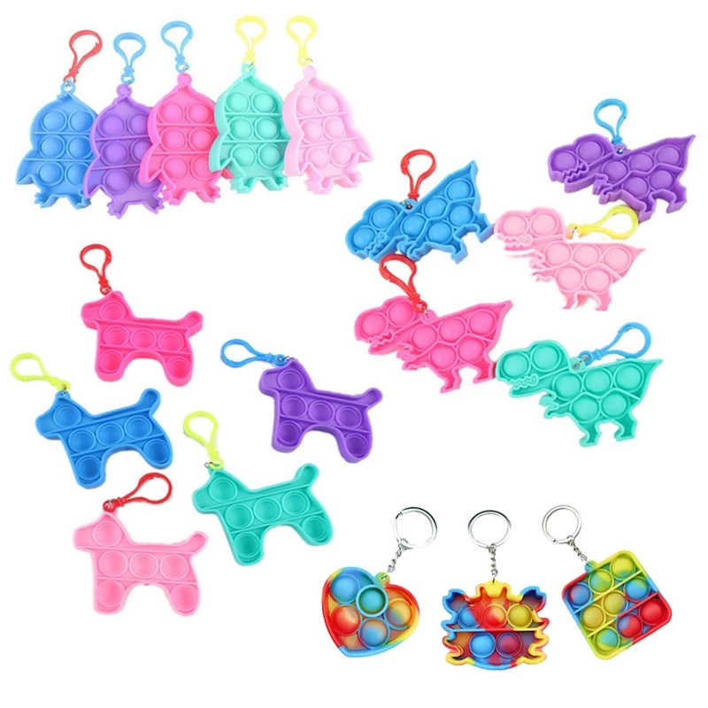 Anti Stress Relief Sensory Toys Bubble Fidget Toy Keychain Charm Fidgeting Reliever Decompression Toys Push It Antistress Toy DHL Shipping
Anti Stress Relief Sensory Toys Bubble Fidget Toy Keychain Charm Fidgeting Reliever Decompression Toys Push It Antistress Toy DHL Shipping