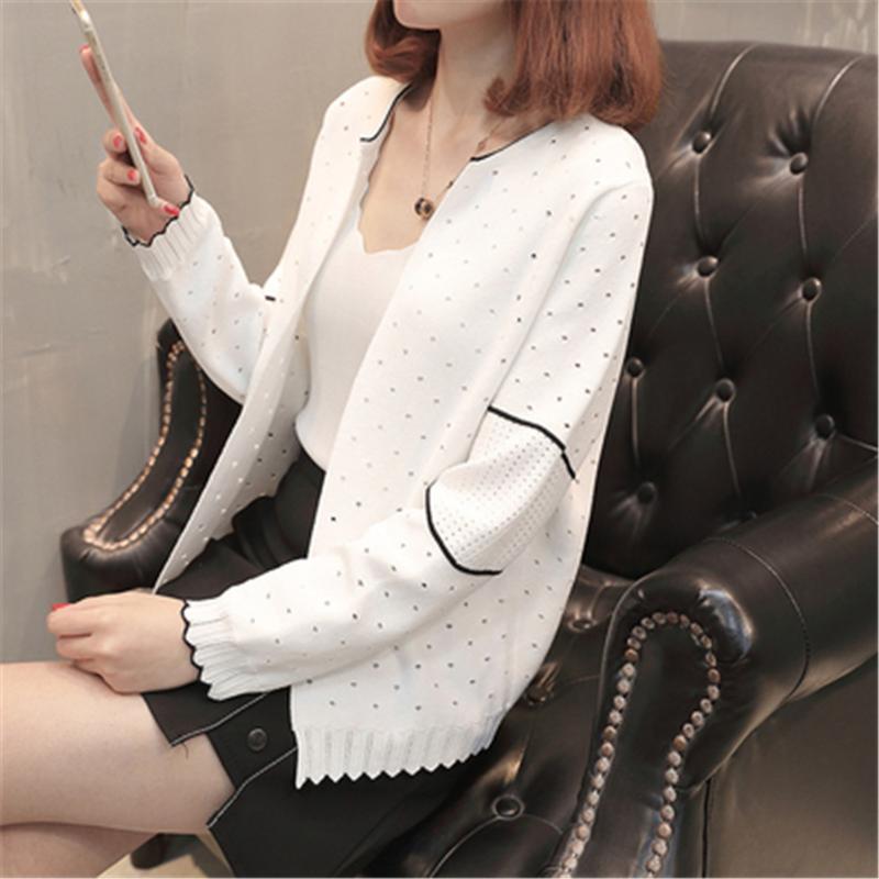 Women's Knits & Tees 2022 Summer Girls Cardigan Fashion Knitted Short Women Causal Top Korean White Cardigans Jumper Womens Knitwear Spring
Women's Knits & Tees 2022 Summer Girls Cardigan Fashion Knitted Short Women Causal Top Korean White Cardigans Jumper Womens Knitwear Spring