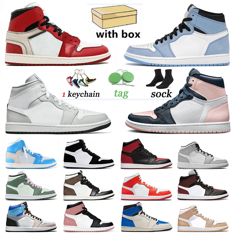 With Box Air Jorden 1 Jumpman 1s High OG Basketball Shoes Off University Blue Trainers Bubble Gum White Sports Mid Original Sneakers Rust Pink Men Women Cactus Jack, B39 36-46 twist
With Box Air Jorden 1 Jumpman 1s High OG Basketball Shoes Off University Blue Trainers Bubble Gum White Sports Mid Original Sneakers Rust Pink Men Women Cactus Jack, B39 36-46 twist