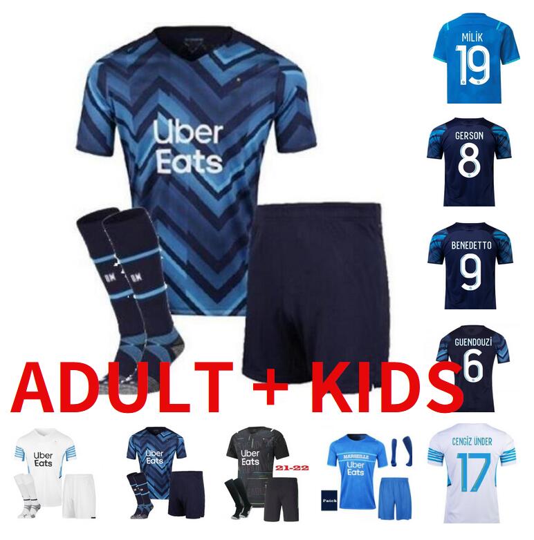 21/22 Kids Kit soccer jersey 2021 THAUVIN PAYET OM MILIK children Shirt BENEDETTO SANSON L.GUSTAVO KAMARA Football Uniform
21/22 Kids Kit soccer jersey 2021 THAUVIN PAYET OM MILIK children Shirt BENEDETTO SANSON L.GUSTAVO KAMARA Football Uniform