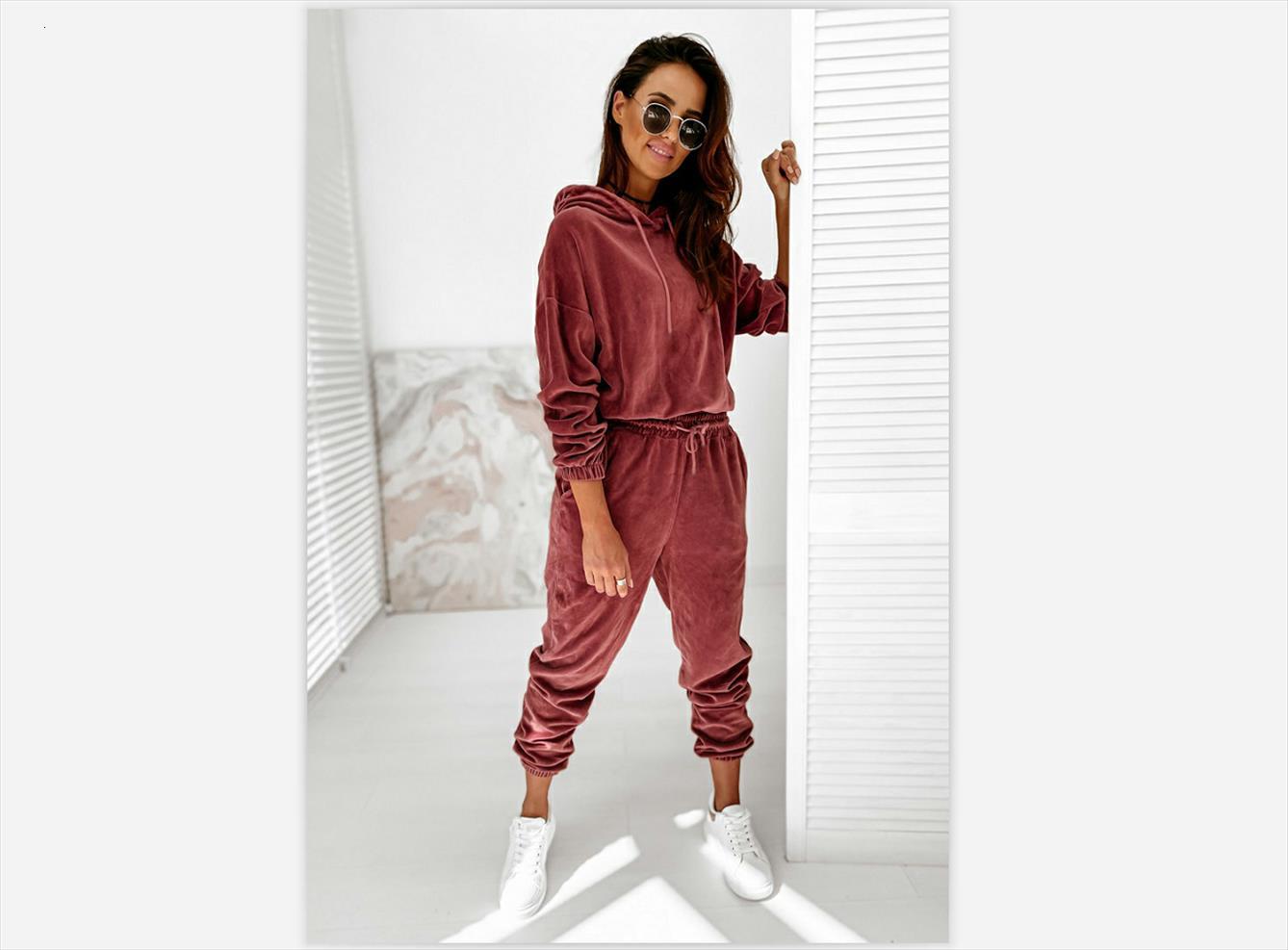 autumn velour tracksuit velvet set womens pants sets winter suit two piece women 2 outfits, White
autumn velour tracksuit velvet set womens pants sets winter suit two piece women 2 outfits, White