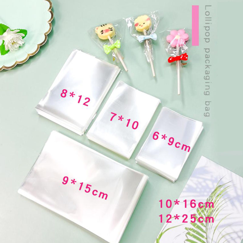 Wholesale 500pcs Samll Plastic bags Clear Cellophane Cake Wrap Bag Lollipop Bakery Gift Cookie Packaging 6x10, 8X12,9X15cm Packing
Wholesale 500pcs Samll Plastic bags Clear Cellophane Cake Wrap Bag Lollipop Bakery Gift Cookie Packaging 6x10, 8X12,9X15cm Packing