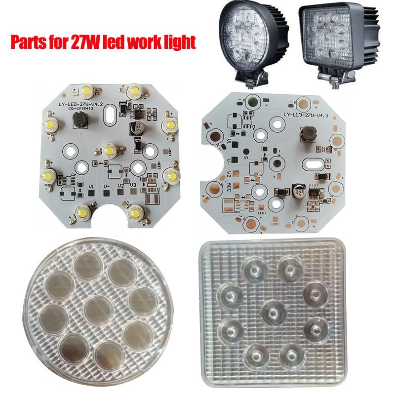 Bulbs 2PCS LED Ligh Board 27W Driver Integrated 9 For Work Light Parts PCB DC12-80V DIY
Bulbs 2PCS LED Ligh Board 27W Driver Integrated 9 For Work Light Parts PCB DC12-80V DIY