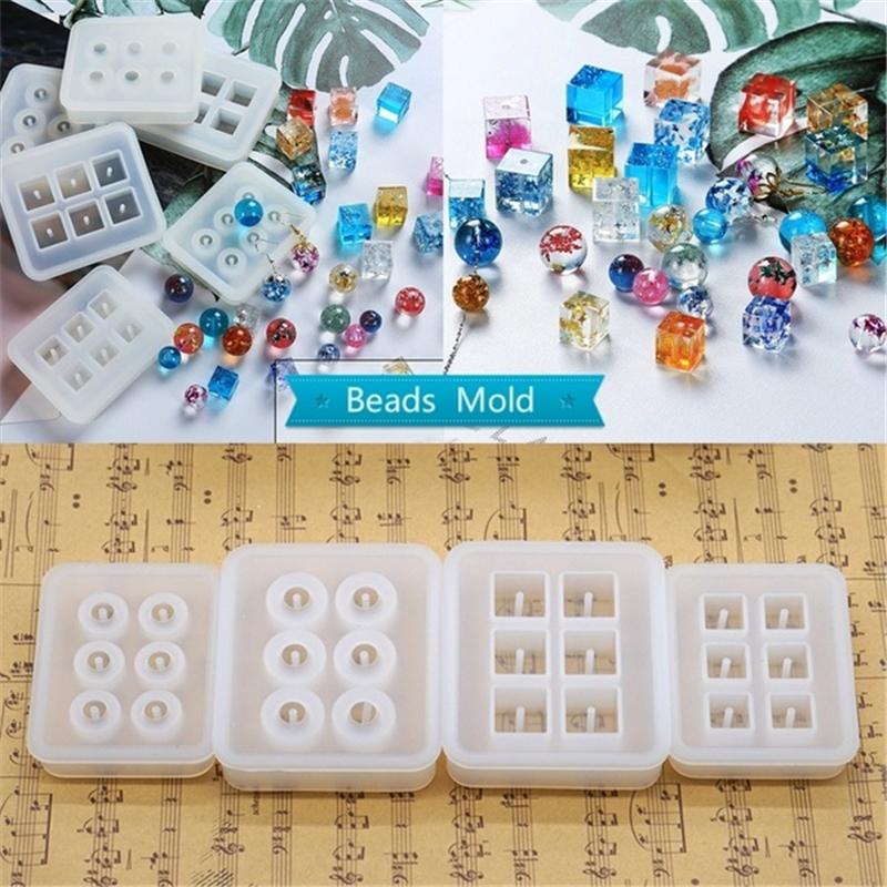 Craft Tools Necklace Bracelet Beads Mold Cube Ball Shape Resin Silicone Epoxy Jewelry Making Supplies Crafting DIY Tool
Craft Tools Necklace Bracelet Beads Mold Cube Ball Shape Resin Silicone Epoxy Jewelry Making Supplies Crafting DIY Tool