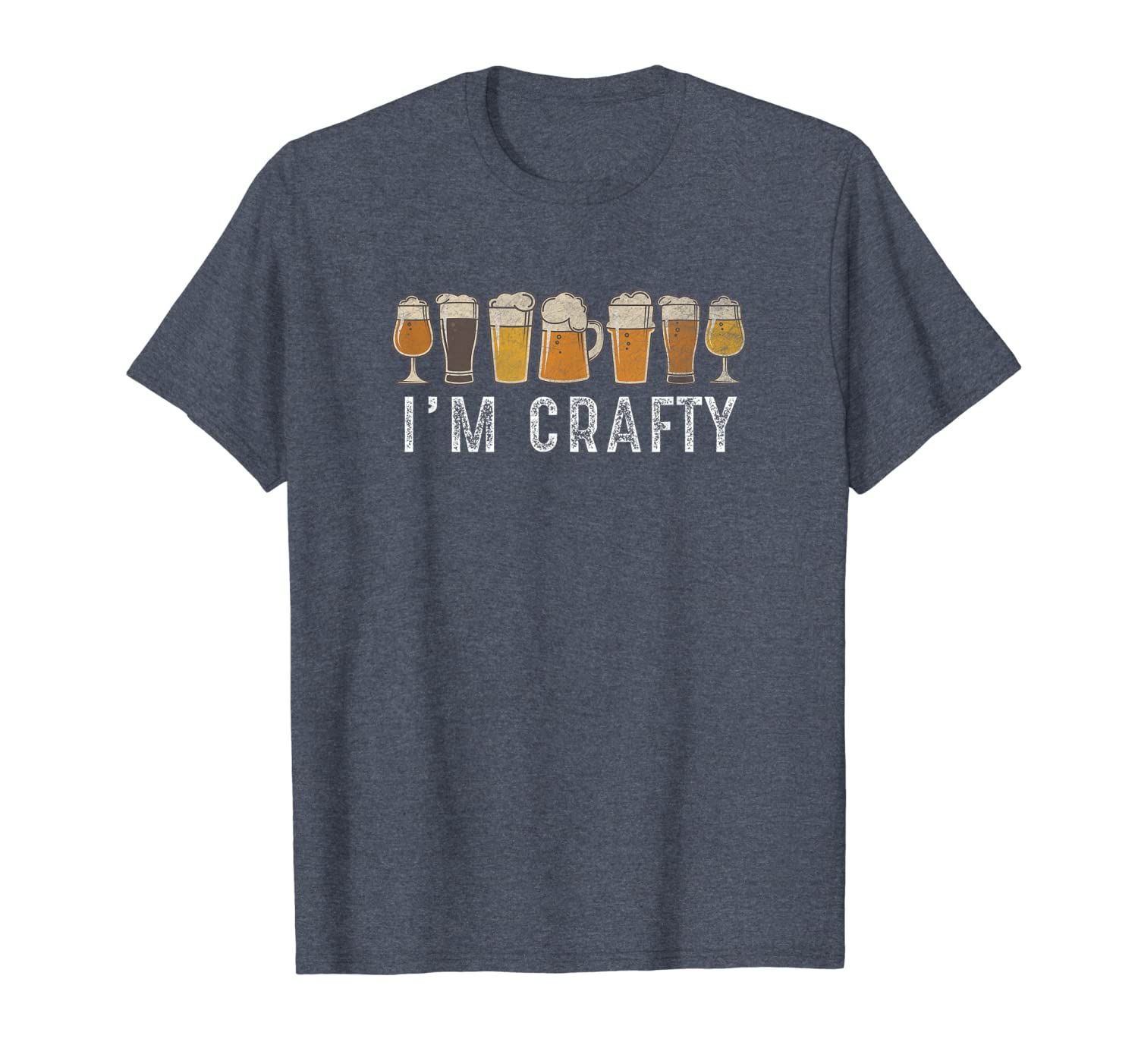 craft beer art i'm crafty home brew beer vintage t shirt, White;black
craft beer art i'm crafty home brew beer vintage t shirt, White;black