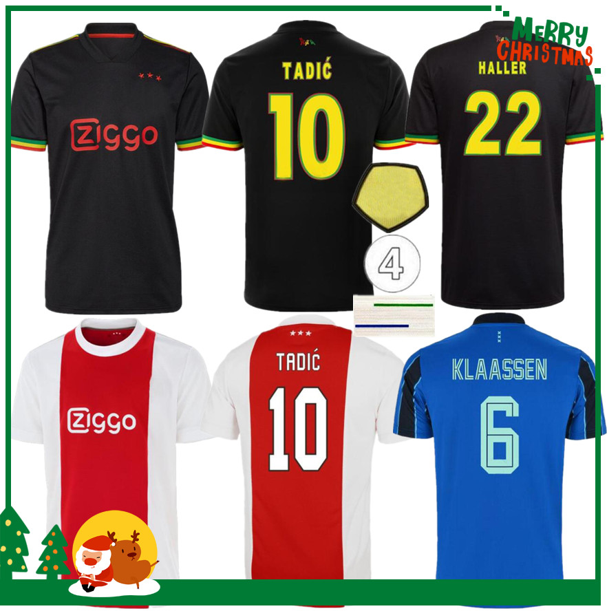 21 22 TADIC Soccer Jersey BERGHUIS HALLER Third black Kit BLIND PROMES NERES CRUYFF KLAASSEN GRAVENBERCH 2021 2022 Ajaxes football shirt Men + kids, Black;yellow
21 22 TADIC Soccer Jersey BERGHUIS HALLER Third black Kit BLIND PROMES NERES CRUYFF KLAASSEN GRAVENBERCH 2021 2022 Ajaxes football shirt Men + kids, Black;yellow