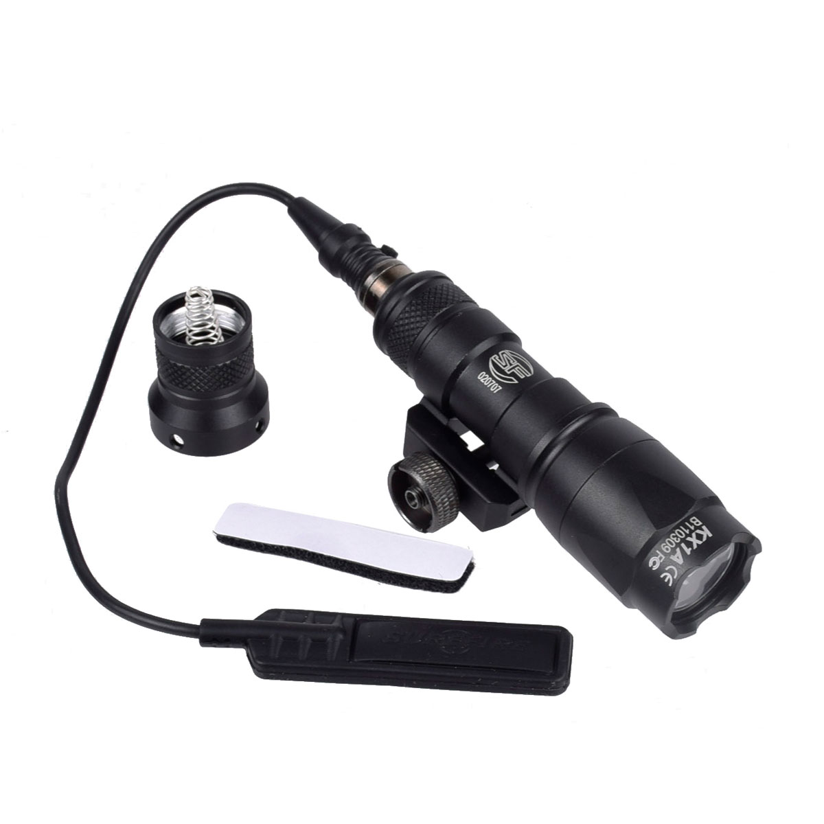 LAMBUL M300 M300C Scout Light Tactical Picatinny Rail Light Torch Flashlight Constant / Momentary Output for 20mm Rail, Black
LAMBUL M300 M300C Scout Light Tactical Picatinny Rail Light Torch Flashlight Constant / Momentary Output for 20mm Rail, Black