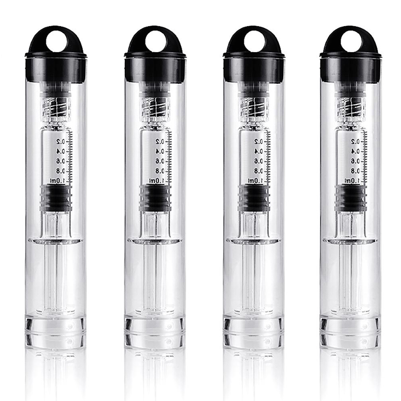 bag Clear Glass Syringe 1.0ml for Disposable Cartridge m6t th205 Vape Atomizer Injection smoking D8 oil Injector with plastic tube Packaging
bag Clear Glass Syringe 1.0ml for Disposable Cartridge m6t th205 Vape Atomizer Injection smoking D8 oil Injector with plastic tube Packaging