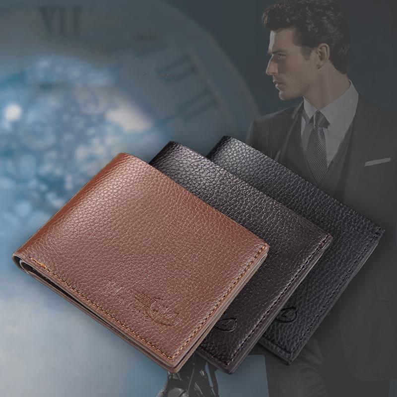 Men's Wallet PU Leather Short Business Casual Lychee Pattern Multifunctional Coin Purse High Quality Men Card Holder Wallets, Light brown
Men's Wallet PU Leather Short Business Casual Lychee Pattern Multifunctional Coin Purse High Quality Men Card Holder Wallets, Light brown