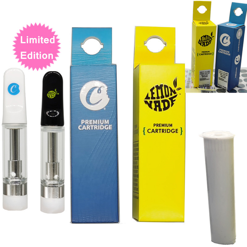 Cookies Carts Limited Edition Vape Cartridges 1ml 0.8ml Premium Carts Atomizers 510 Thread Oil Cartridge Glass Tanks Empty Vapes Pen with Packaging Box Stickers
Cookies Carts Limited Edition Vape Cartridges 1ml 0.8ml Premium Carts Atomizers 510 Thread Oil Cartridge Glass Tanks Empty Vapes Pen with Packaging Box Stickers