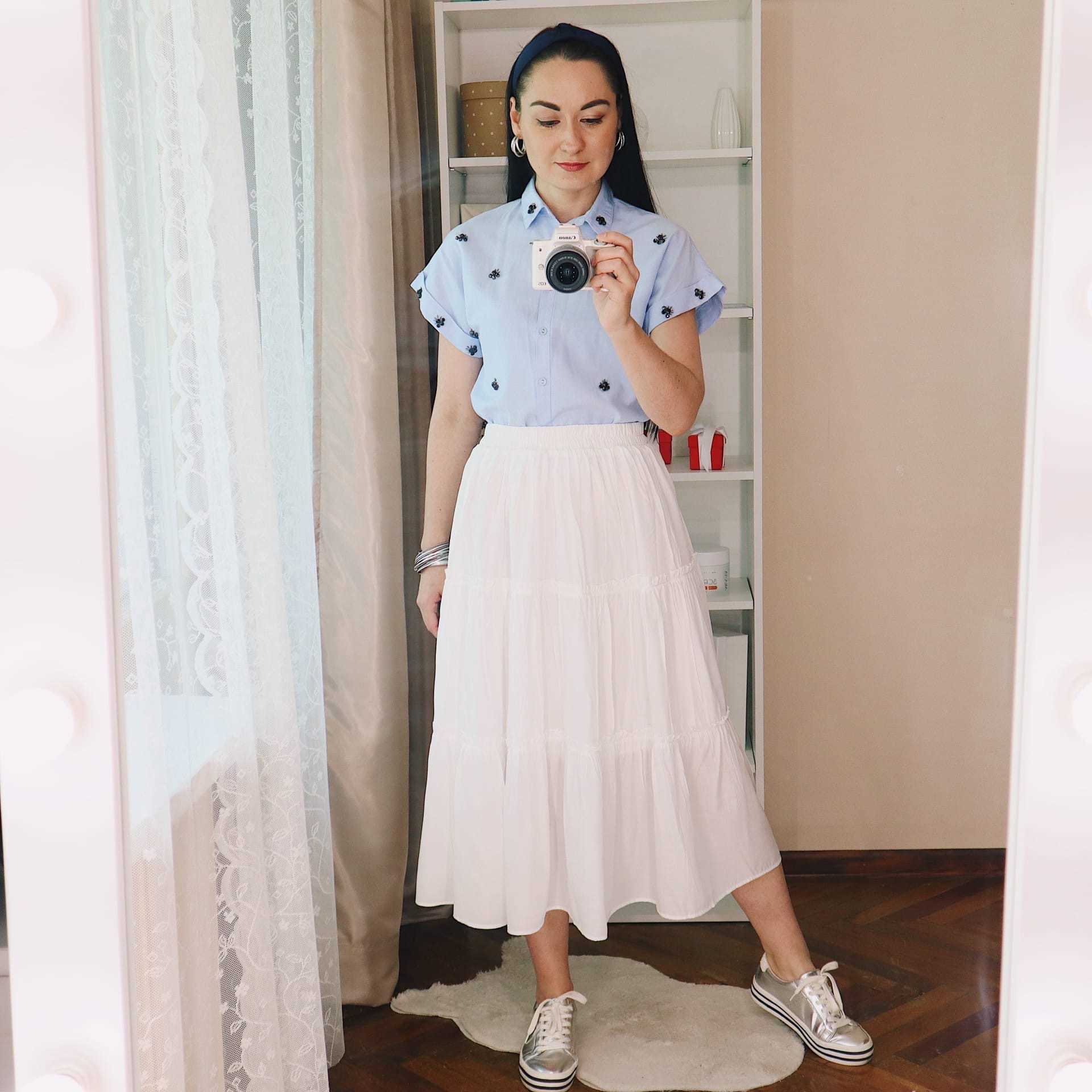 TIGENA Midi Long Skirt Women Fashion Summer Casual Simple Solid Black White A Line High Waist Female Korean Style 210621