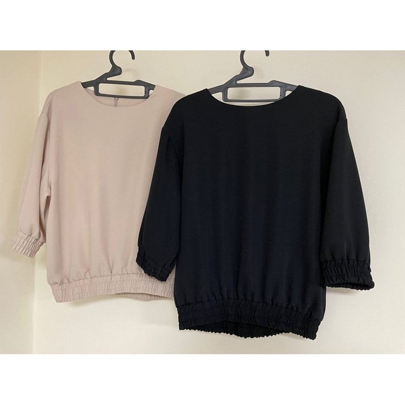 QOERLIN Fashion Suits Girls Three Quarter Sleeve O Neck Back Zipper TShirts Elastic Waist Shorts Solid Loose Casual Streetwear 210412