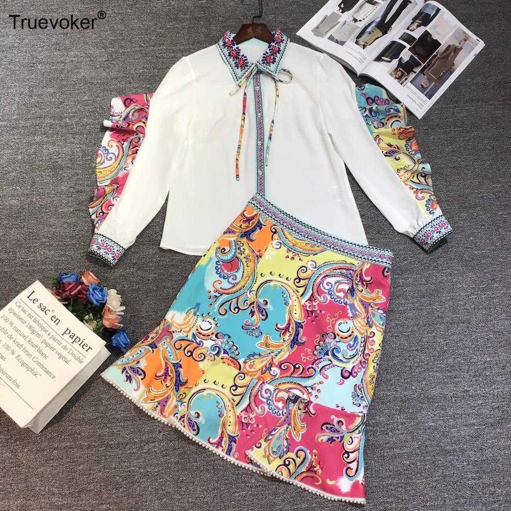 Truevoker Spring Runway Fashion Sets Lady Full Sleeve Totem Print Top With Beading Mermaid Skirt Two Pieces Set 210602, White
Truevoker Spring Runway Fashion Sets Lady Full Sleeve Totem Print Top With Beading Mermaid Skirt Two Pieces Set 210602, White