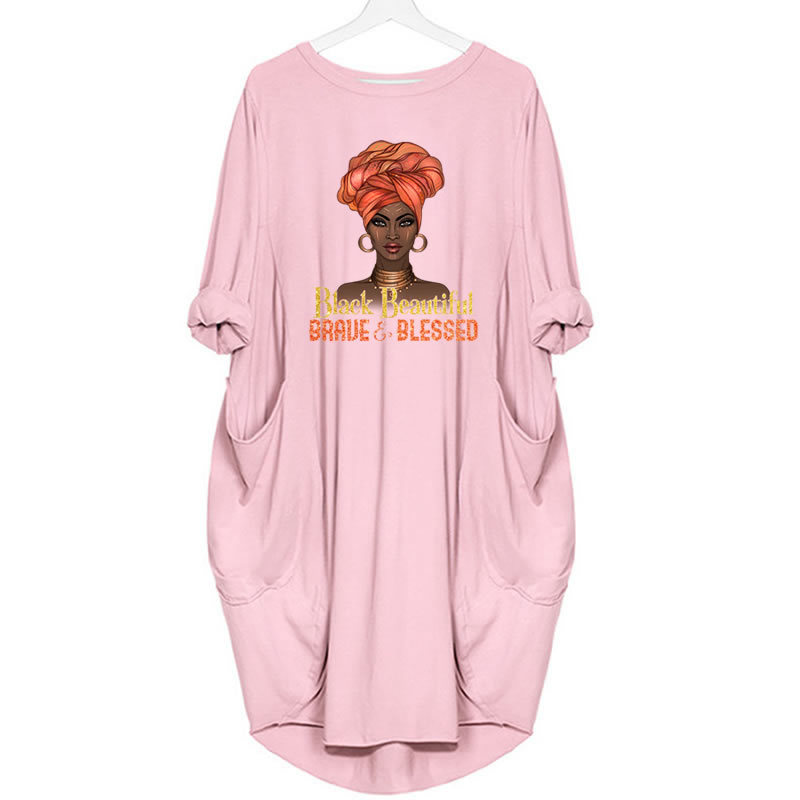 New Fashion T-Shirt For Women Pocket Black beautiful Letters Print TShirt Harajuku Punk Cute Cropped Funny Camiseta Woman 210406