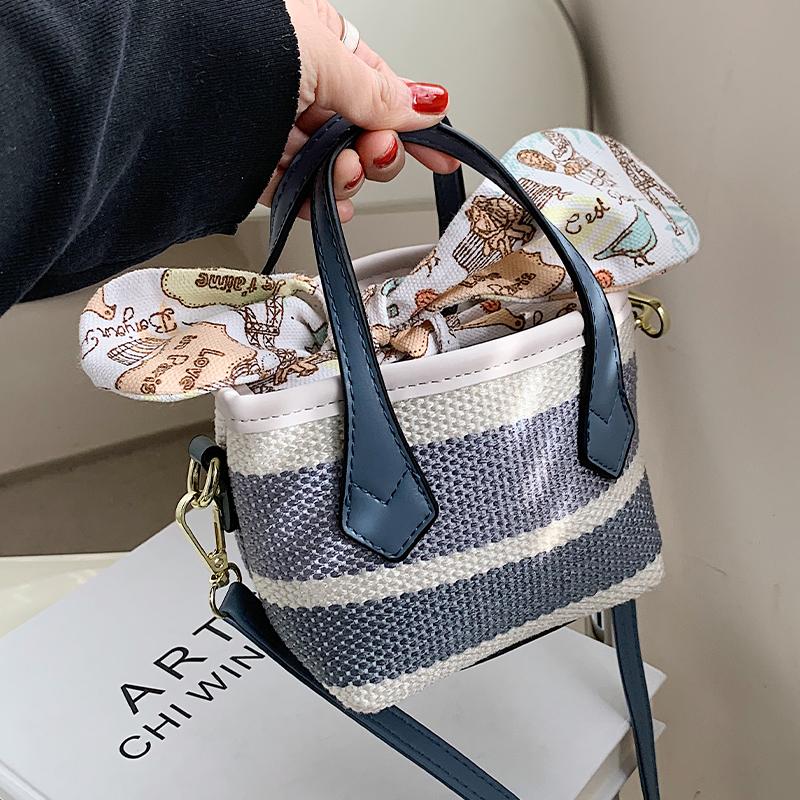 Cross Body Casual Striped Straw Women Handbags Rattan Small Bucket Bag Wicker Woven Shoulder Crosssbody Bags Summer Beach Mini Tote Purses, Black
Cross Body Casual Striped Straw Women Handbags Rattan Small Bucket Bag Wicker Woven Shoulder Crosssbody Bags Summer Beach Mini Tote Purses, Black