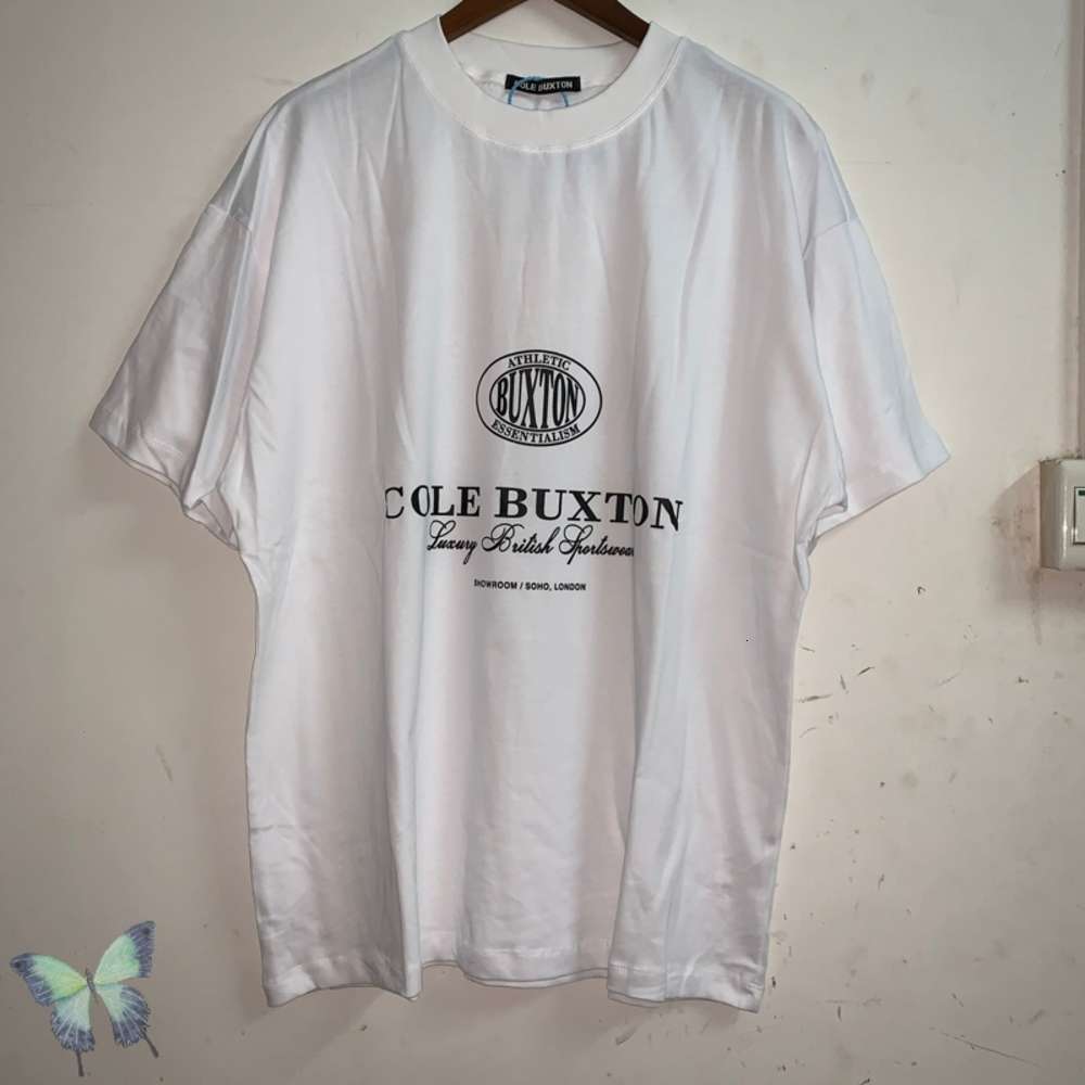 Real Photo Cb Oversize Casual Men Women Cole Buxton T-shirt 100% Cato Quality Top Teas, White;black
Real Photo Cb Oversize Casual Men Women Cole Buxton T-shirt 100% Cato Quality Top Teas, White;black