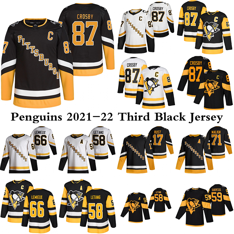 87 Sidney Crosby Pittsburgh Penguins 2022 Third Jersey 71 Evgeni Malkin 59 Jake Guentzel 58 Kris Letang 66 Mario Lemieux hockey jerseys, 2019 black stadium
87 Sidney Crosby Pittsburgh Penguins 2022 Third Jersey 71 Evgeni Malkin 59 Jake Guentzel 58 Kris Letang 66 Mario Lemieux hockey jerseys, 2019 black stadium