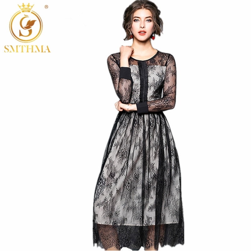 Spring Runway Designer Dress Womens Black Lace Ball Gown High Quality Fashion Vintage Cute Dresses 210520, Picture color
Spring Runway Designer Dress Womens Black Lace Ball Gown High Quality Fashion Vintage Cute Dresses 210520, Picture color