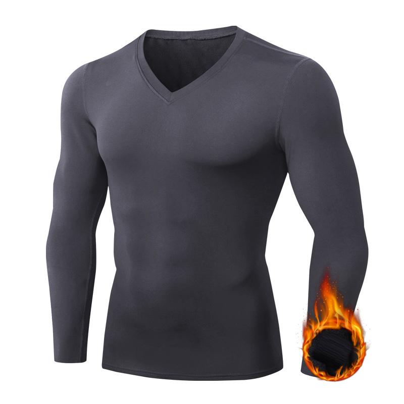 Running Jerseys 2021 Winter Thermal Men V Neck Fleece Sport T-Shirt Jogging Workout Shirt Warmer Underwear Baselayer Plus Size, Black
Running Jerseys 2021 Winter Thermal Men V Neck Fleece Sport T-Shirt Jogging Workout Shirt Warmer Underwear Baselayer Plus Size, Black
