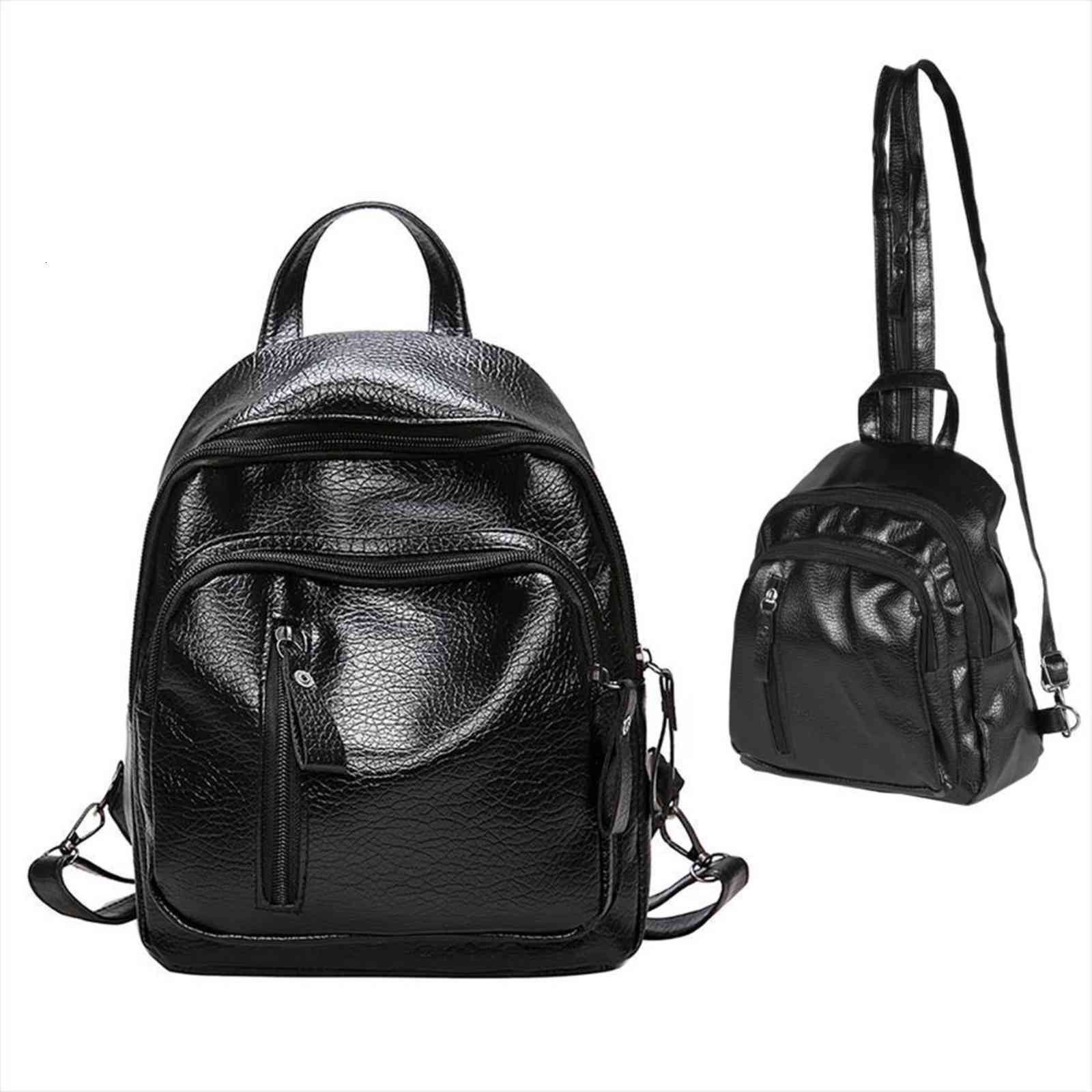 womens backpack pu leather travel shoulder bag girl multifunctional small school for women black
womens backpack pu leather travel shoulder bag girl multifunctional small school for women black