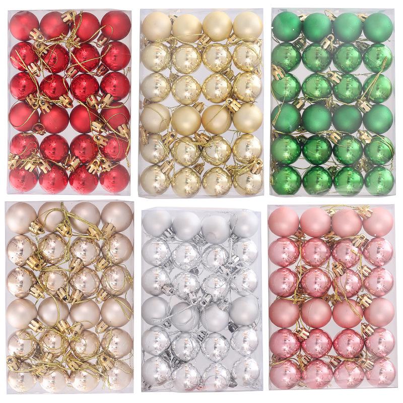 Christmas Decorations Ball Boxed Set Of Plastic Electroplated Balls Tree Creative Decoration Gift Props
Christmas Decorations Ball Boxed Set Of Plastic Electroplated Balls Tree Creative Decoration Gift Props