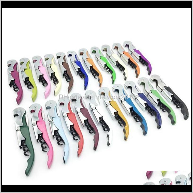 Openers Multifunction Wine Stainless Steel Bottle Opener Knife Pull Tap Double Hinged Corkscrew Creative Promotional Gifts Epacket Qab Hbew7
Openers Multifunction Wine Stainless Steel Bottle Opener Knife Pull Tap Double Hinged Corkscrew Creative Promotional Gifts Epacket Qab Hbew7