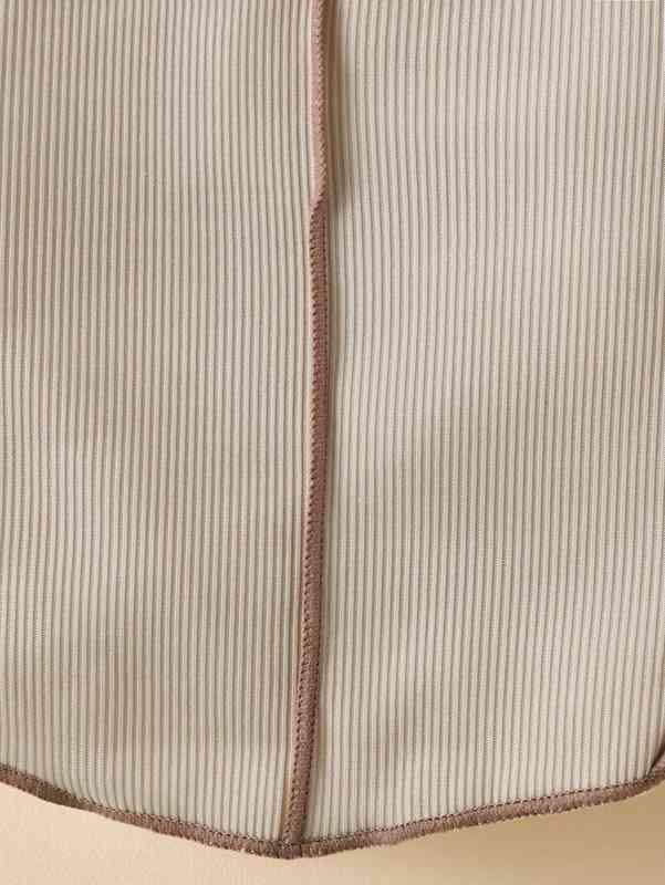 Baby Top-stitching Ribbed Knit Tee SHE