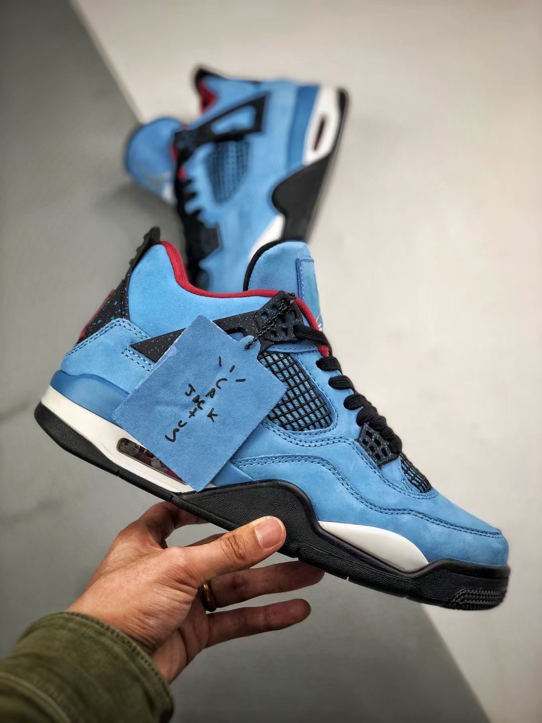 2021 New Authentic 4 TS Travis Scott Olive Houston Oilers Taupe Haze 4S SE University Blue Cactus Jack Men Outdoor Shoes Sports Sneakers Wit
2021 New Authentic 4 TS Travis Scott Olive Houston Oilers Taupe Haze 4S SE University Blue Cactus Jack Men Outdoor Shoes Sports Sneakers Wit