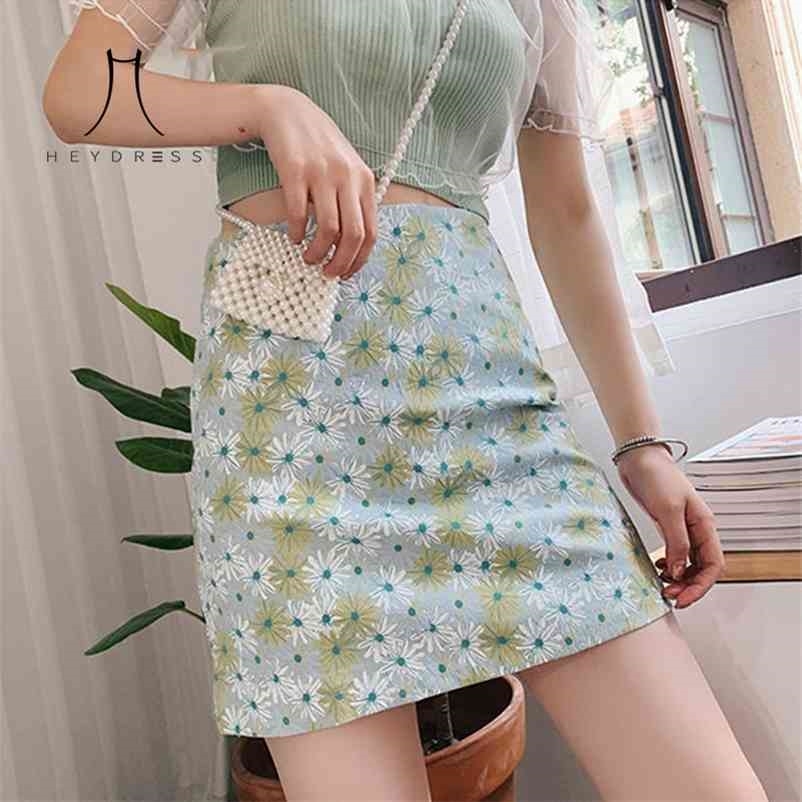 Vintage Floral Skirts Women Summer Korean Fashion Sweet Prairie Chic Print High Waist A Line Mini Skirt Bottoms 210517, As picture
Vintage Floral Skirts Women Summer Korean Fashion Sweet Prairie Chic Print High Waist A Line Mini Skirt Bottoms 210517, As picture