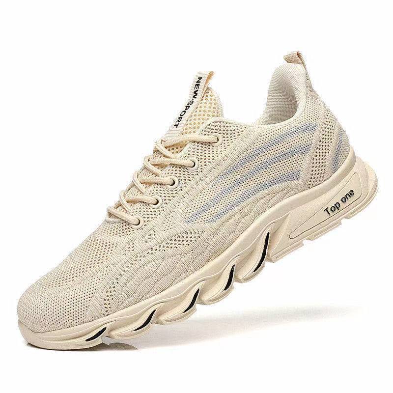 THRILLER Spring Blade Running Shoes Men Large Size Breathable Light Shock Travel Fashion Trendy Height Increasing Black gray khaki Sneaker
THRILLER Spring Blade Running Shoes Men Large Size Breathable Light Shock Travel Fashion Trendy Height Increasing Black gray khaki Sneaker