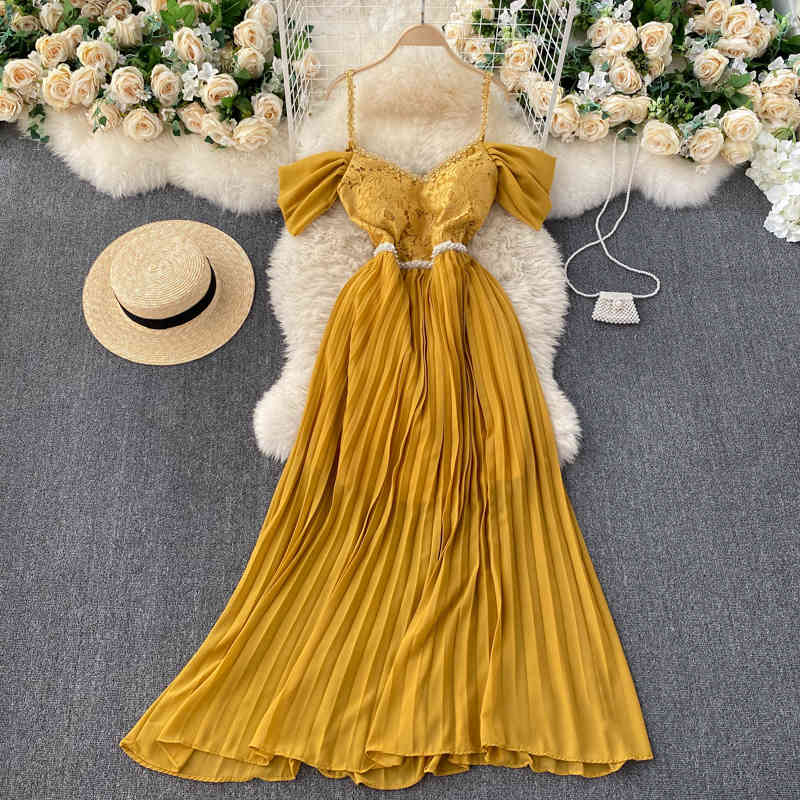 Spaghetti Strap V Neck Women Party Dresses Korean Sexy Off Shoulder Vestido De Mujer Summer Slim Waist Elegant Vestidos 210519