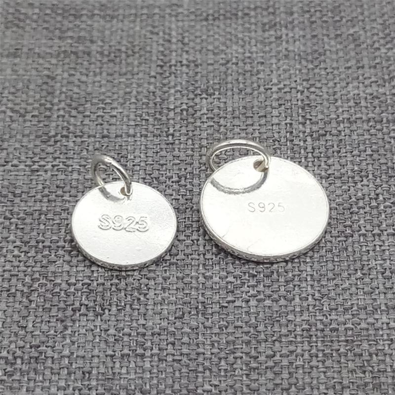 Charms 10pcs Of 925 Sterling Silver Disc 6mm 8mm 10mm For Bracelet Necklace, Bronze;silver
Charms 10pcs Of 925 Sterling Silver Disc 6mm 8mm 10mm For Bracelet Necklace, Bronze;silver