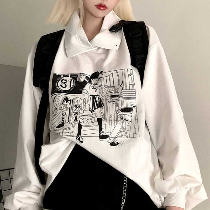 QWEEK Harajuku Manga Anime Hoodies Women Autumn Japanese Streetwear Kawaii Cute Print Long Sleeve Sweatshirt White Top 211019
QWEEK Harajuku Manga Anime Hoodies Women Autumn Japanese Streetwear Kawaii Cute Print Long Sleeve Sweatshirt White Top 211019