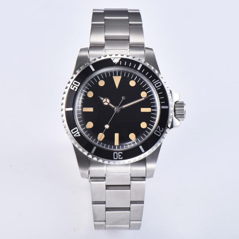 Wristwatches Antique Watch 1960 Retro Men's 39.5mm Japanese NH35 Movement Black Sterile Dial Aluminum Plate Bezel Luminous A1, 369
Wristwatches Antique Watch 1960 Retro Men's 39.5mm Japanese NH35 Movement Black Sterile Dial Aluminum Plate Bezel Luminous A1, 369