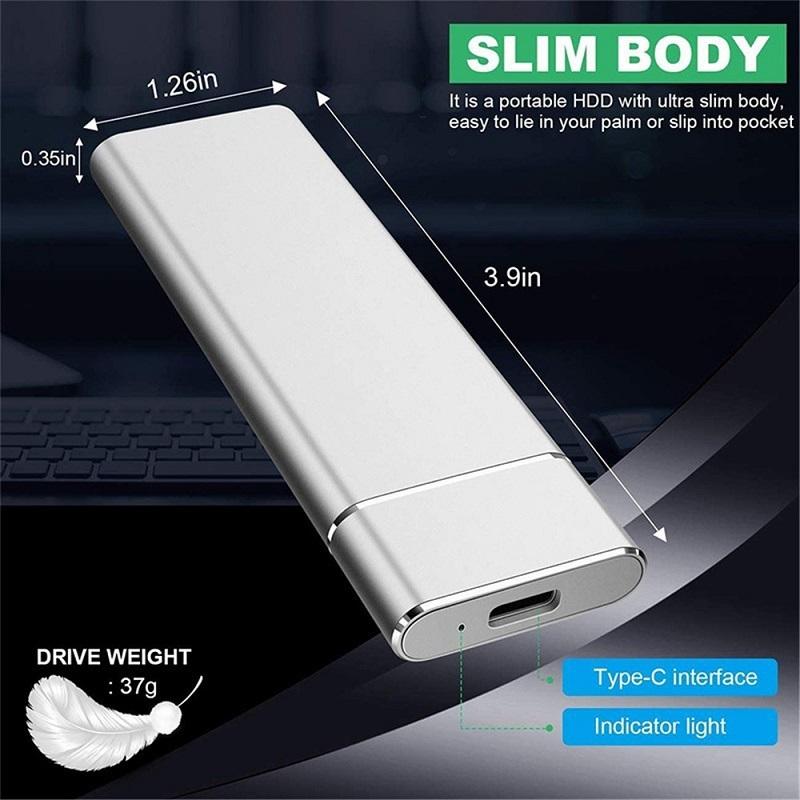 External Hard Drives M2 Drive Portable HD Externo 1TB 2TB 4TB USB30 Storage Ssd Externe Hdd 8tb ExternalExternal