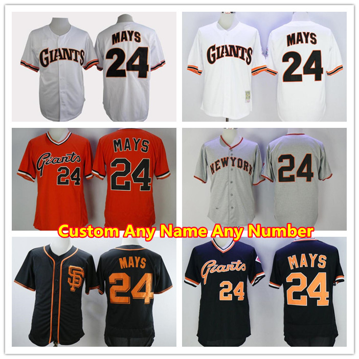 Retire 1989 Vintage 24 Willie Mays Baseball Jersey Men Cool Base Pullover Flexbase Breathable Team Color Black Grey White Orange Beige, Blue;black
Retire 1989 Vintage 24 Willie Mays Baseball Jersey Men Cool Base Pullover Flexbase Breathable Team Color Black Grey White Orange Beige, Blue;black