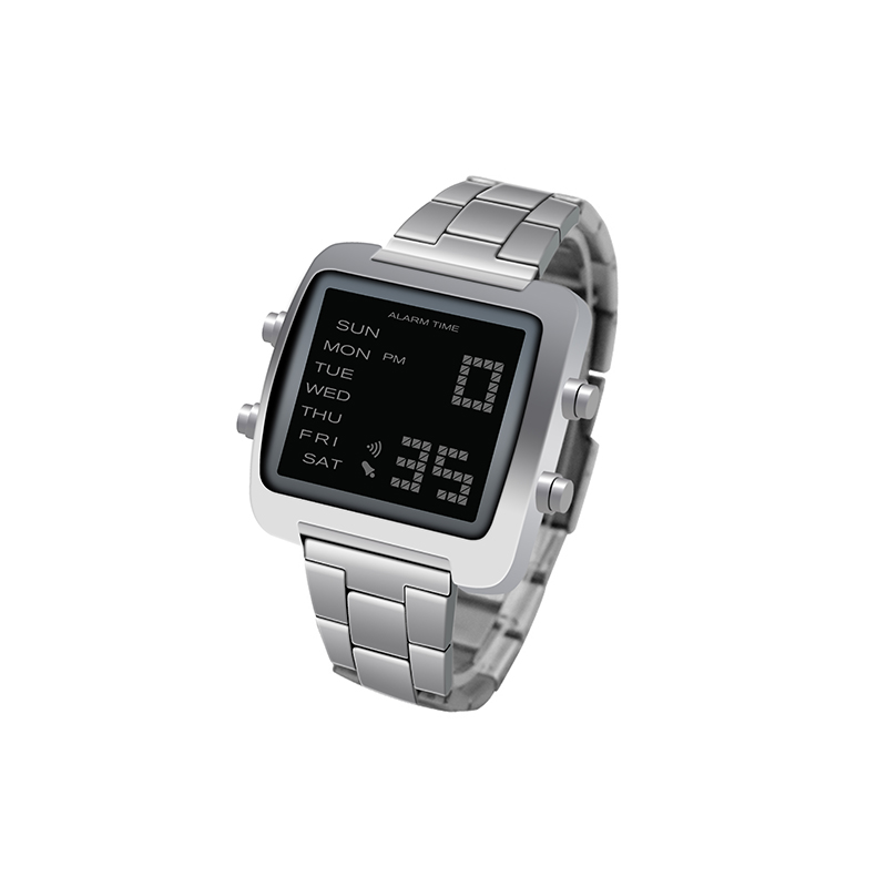 Simple stylish square electronic luxury watches for men and women Korean domineering large dial waterproof luminous steel belt watch, Slivery;brown
Simple stylish square electronic luxury watches for men and women Korean domineering large dial waterproof luminous steel belt watch, Slivery;brown