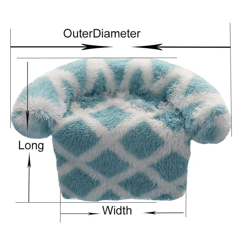 Pet Dog Mat Sofa Dog Bed Soft Pad Blanket Cushion Home Rug Warm Cat Bed Mat For Couches Car Floor Protector Drop 211009