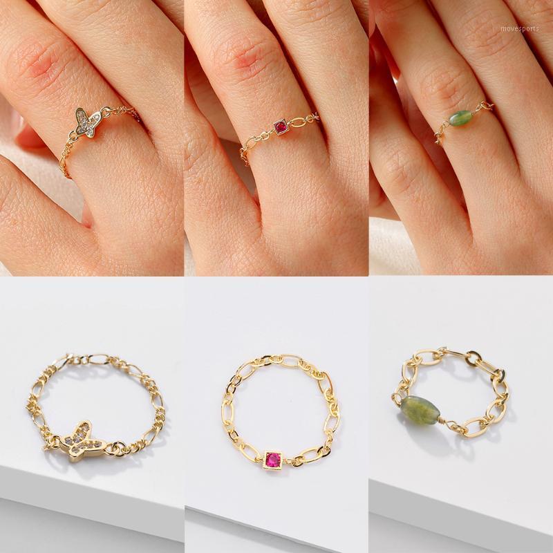 Wedding Rings Trendy CZ Zircon Butterfly Gold Color Chain Ring For Women Vintage Gothic Natural Stone Crystal Party Jewelry Gifts1
Wedding Rings Trendy CZ Zircon Butterfly Gold Color Chain Ring For Women Vintage Gothic Natural Stone Crystal Party Jewelry Gifts1