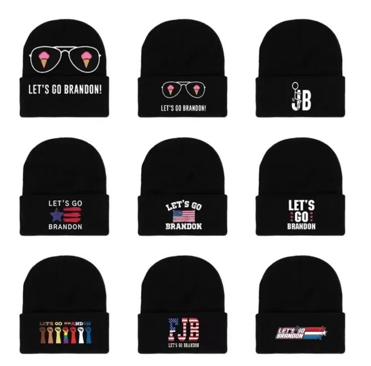 DHL fast Let's Go Brandon Black Knitted Hat Winter Warm Letters Printed Fashion Crochet Hats Outdoor Sports Ski Cyclings Unisex Beanie Skull Caps CN11
DHL fast Let's Go Brandon Black Knitted Hat Winter Warm Letters Printed Fashion Crochet Hats Outdoor Sports Ski Cyclings Unisex Beanie Skull Caps CN11