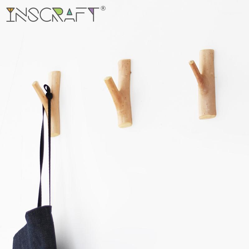 Hooks & Rails 1pc Handcraft Natural Wood Tree Branch Wall Hook Decorative Wooden Coat Mounted Self-Adhesive Sticker
Hooks & Rails 1pc Handcraft Natural Wood Tree Branch Wall Hook Decorative Wooden Coat Mounted Self-Adhesive Sticker