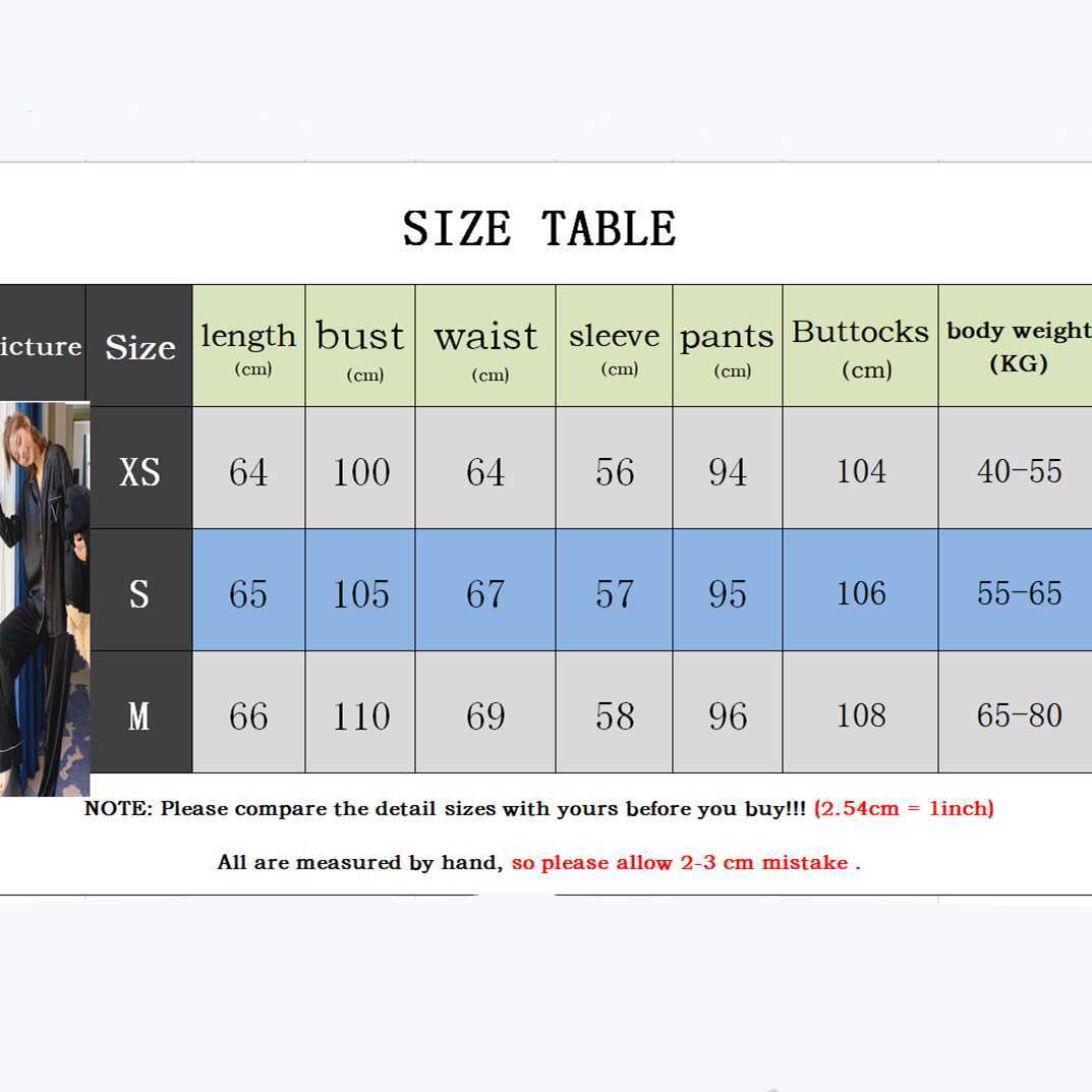 Autumn and Winter Sleepwear Long Sleeve Pajamas For Women Satin Silk Pants Set Sexy Pajamas Women's Home Clothes Evening Wear 210924